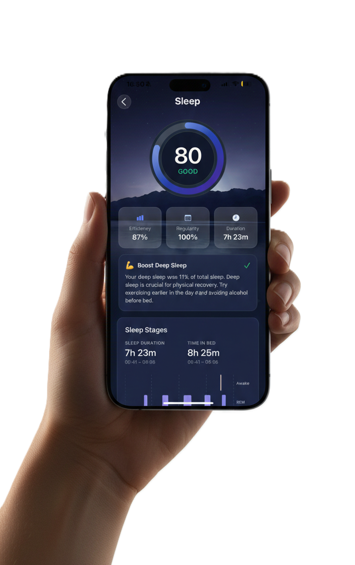 Prio App Recovery View